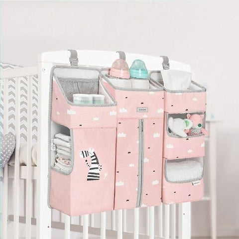 3 - in - 1 Bedside Crib Organizer - Little Luxurious Store