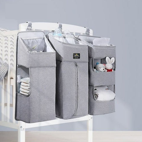 3 - in - 1 Bedside Crib Organizer - Little Luxurious Store