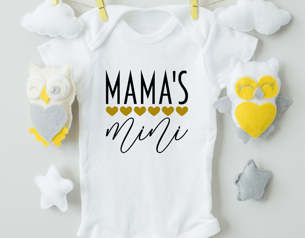 Mama's Mini Cotton Baby Bodysuit - Little Luxurious Store
