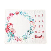 Baby Monthly Milestone Blanket - Little Luxurious Store