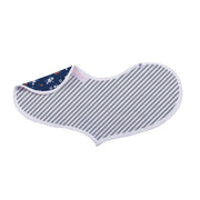 Blooms Floral Bamboo Heart Bib 2PK - Little Luxurious Store