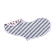 Blooms Floral Bamboo Heart Bib 2PK - Little Luxurious Store