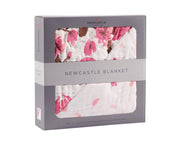 Cherry Blossom Bamboo Blanket - Little Luxurious Store