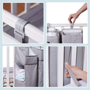 3 - in - 1 Bedside Crib Organizer - Little Luxurious Store