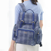 Tweed Diaper Bag Backpack - Little Luxurious Store