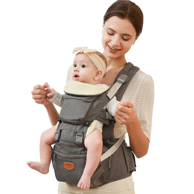Ergonomic 3 - in - 1 Baby Carrier and Hipseat - Little Luxurious Store