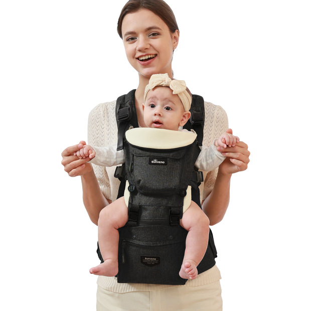 Ergonomic 3 - in - 1 Baby Carrier and Hipseat - Little Luxurious Store