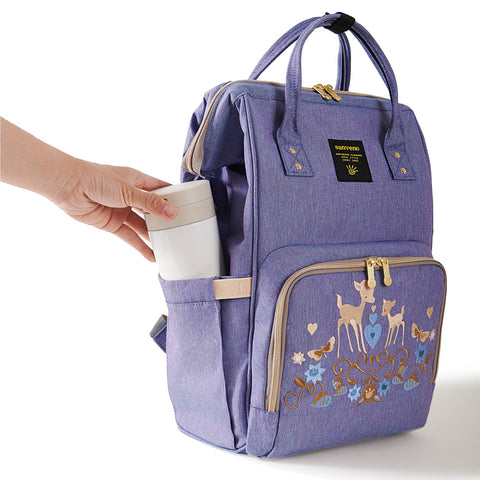 Mommy Embroidered Diaper Backpack - Little Luxurious Store