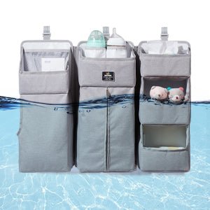 3 - in - 1 Bedside Crib Organizer - Little Luxurious Store