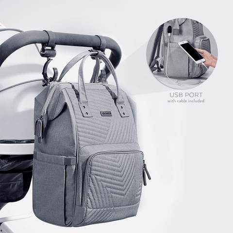 Quilted Diaper Baby Backpack - Little Luxurious Store