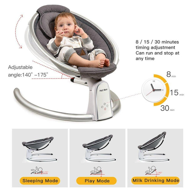 Electric Rocking Baby Chair - Little Luxurious Store
