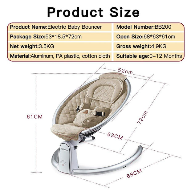 Electric Rocking Baby Chair - Little Luxurious Store
