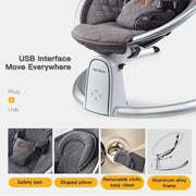 Electric Rocking Baby Chair - Little Luxurious Store