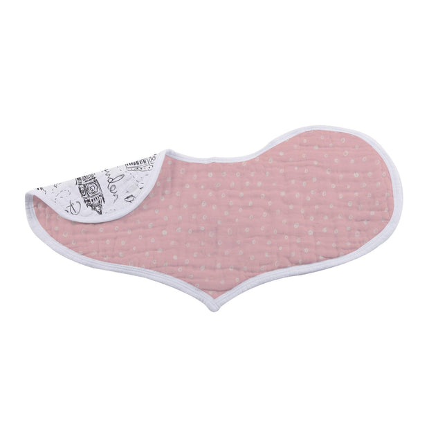 Heart bamboo Bibs - Set of 2 - Little Luxurious Store