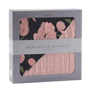 Pink Flower Bamboo Blanket - Little Luxurious Store