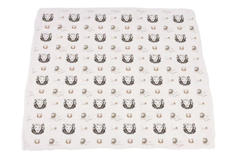 Hear Me Roar Bamboo Blanket - Little Luxurious Store