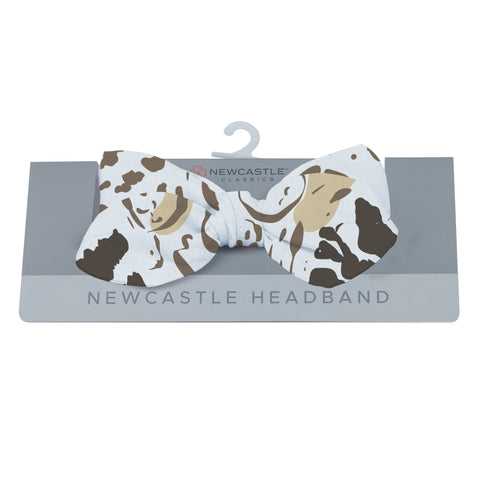Animal Print Bamboo Baby Headband - Little Luxurious Store