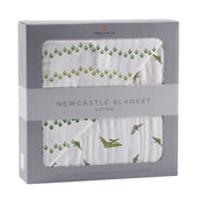 Dino Feet Cotton Muslin Blanket - Little Luxurious Store