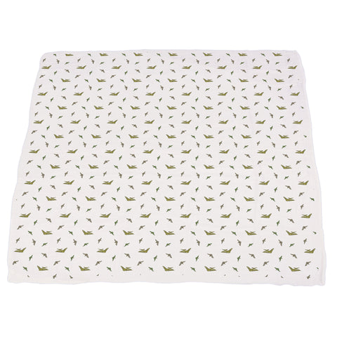 Dino Feet Cotton Muslin Blanket - Little Luxurious Store