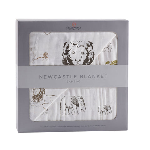 Hear Me Roar Bamboo Blanket - Little Luxurious Store