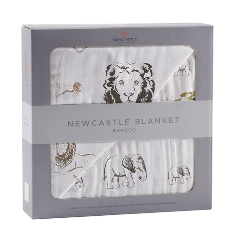 Hear Me Roar Bamboo Blanket - Little Luxurious Store