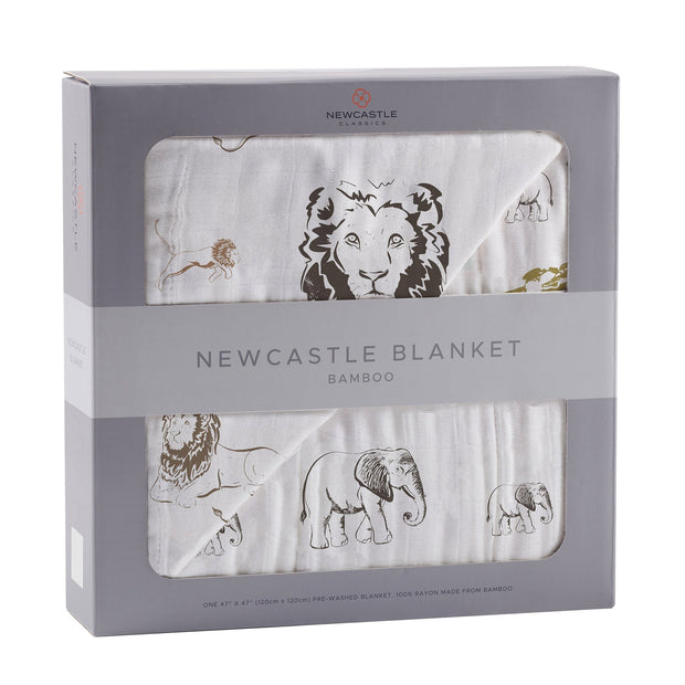 Hear Me Roar Bamboo Blanket - Little Luxurious Store