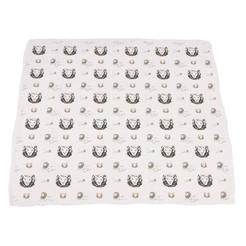 Hear Me Roar Bamboo Blanket - Little Luxurious Store