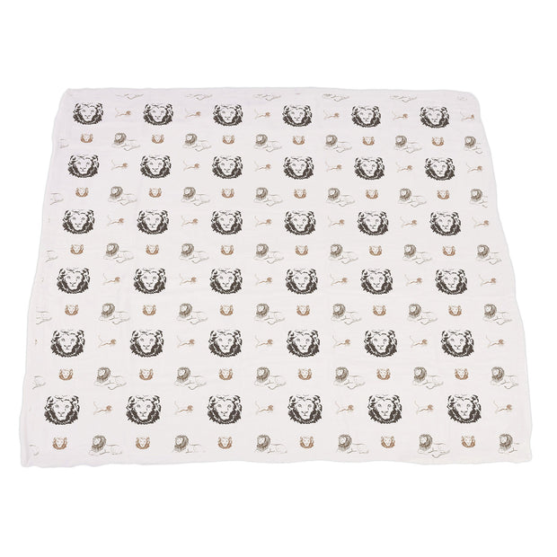 Hear Me Roar Bamboo Blanket - Little Luxurious Store
