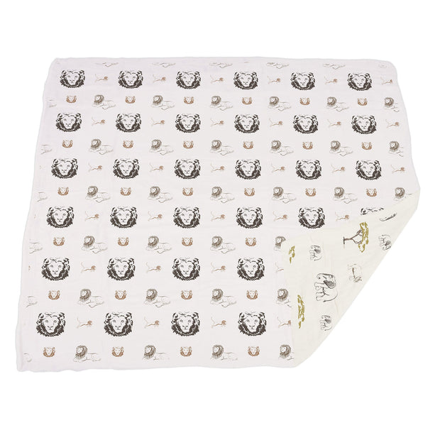 Hear Me Roar Bamboo Blanket - Little Luxurious Store