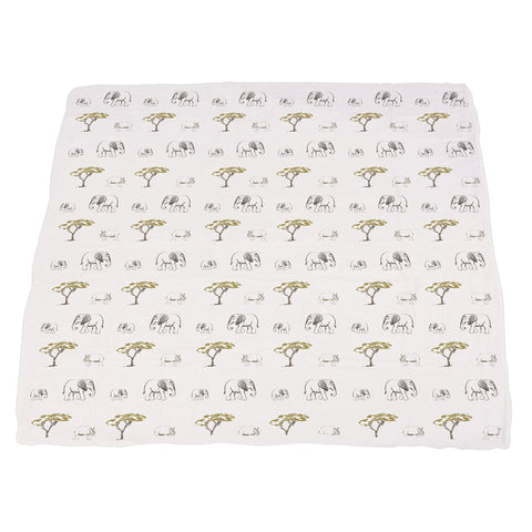 Hear Me Roar Bamboo Blanket - Little Luxurious Store